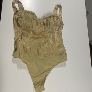 Satin Bodysuit NWT size 8